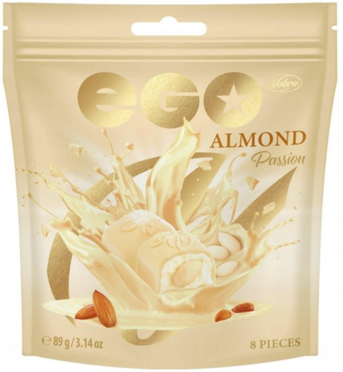 Praliny Vobro EGO ALMOND PASSION Migdałowe 89g