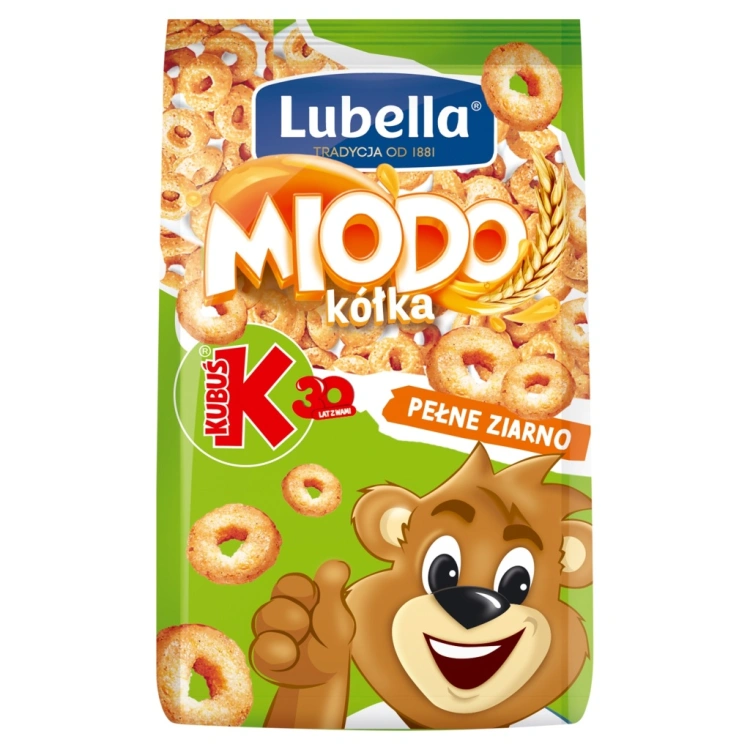 LUBELLA Płatki Śniadaniowe MIODO Kółka 250g