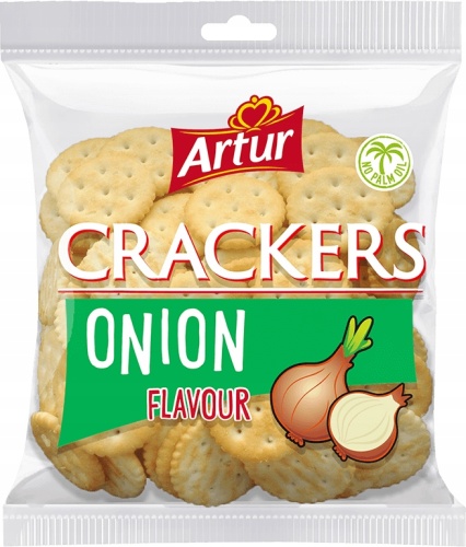 ARTUR Krakersy o Smaku CEBULOWYM 10x 90g