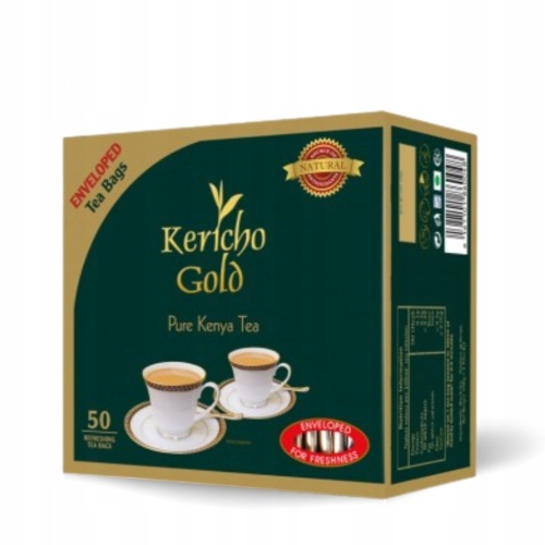 KERICHO GOLD Herbata Czarna ENVELOPED 50tb