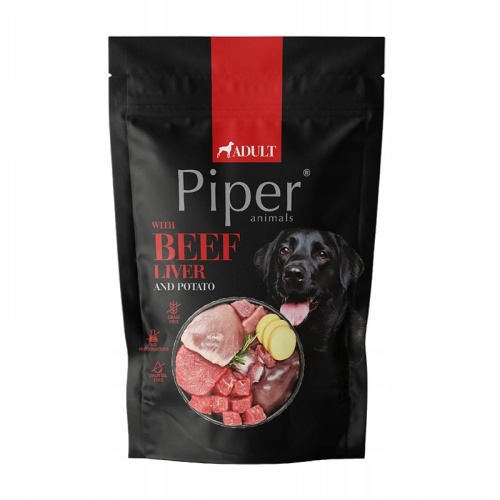 Karma Dla PSA PIPER Dolina MIX 4 SMAKI Mokra 12 x 500g