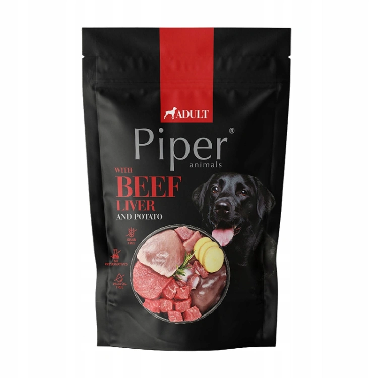 Karma Dla PSA PIPER Dolina MIX 4 SMAKI Mokra 12 x 500g