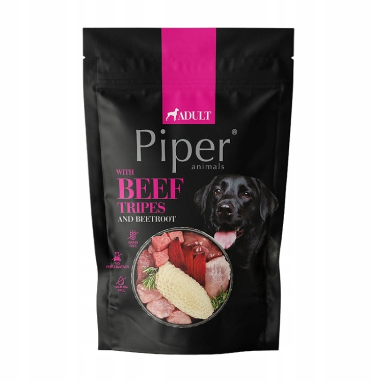 Karma Dla PSA PIPER Dolina MIX 4 SMAKI Mokra 12 x 500g