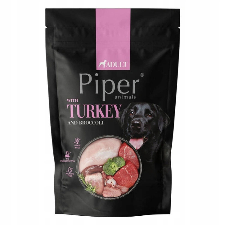 Karma Dla PSA PIPER Dolina MIX 4 SMAKI Nowe Mokra 12 x 500g
