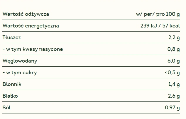 Jemy Jemy ZUPA FASOLOWA z KIEŁBASĄ Wieprzową Profi 450g