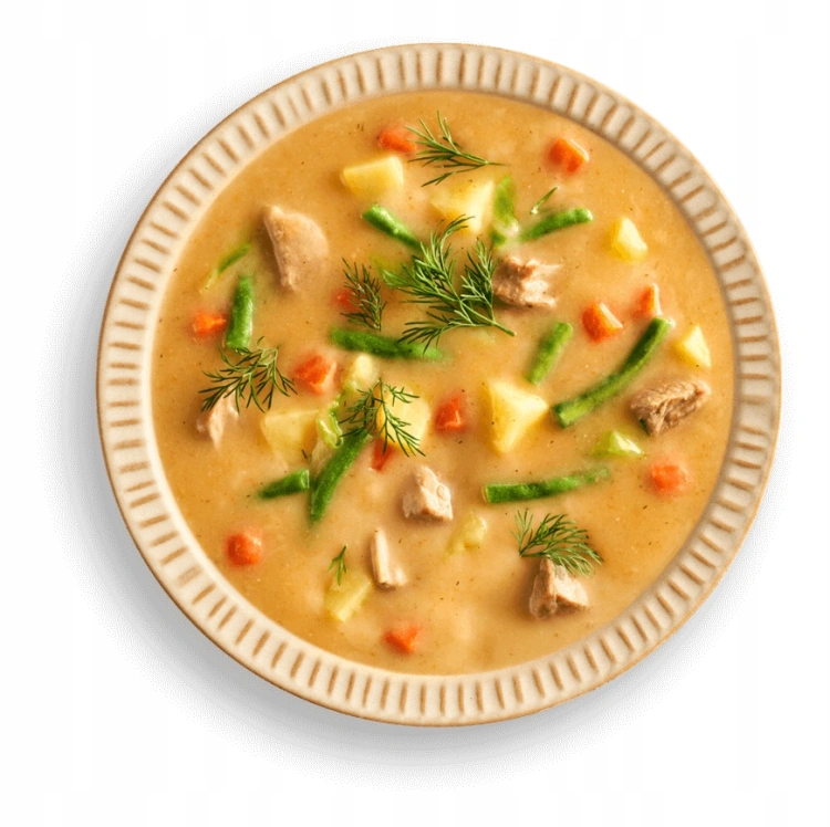 Jemy Jemy ZUPA JARZYNOWA z MIĘSEM Wieprzowym Profi 450g