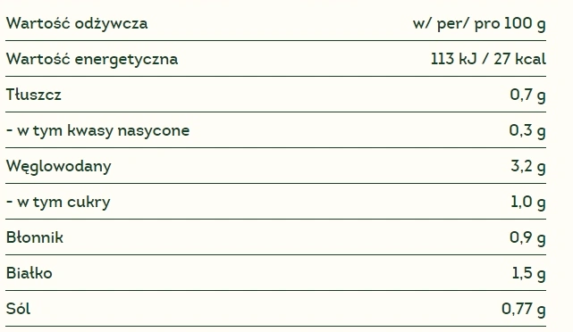 Jemy Jemy ZUPA JARZYNOWA z MIĘSEM Wieprzowym Profi 450g